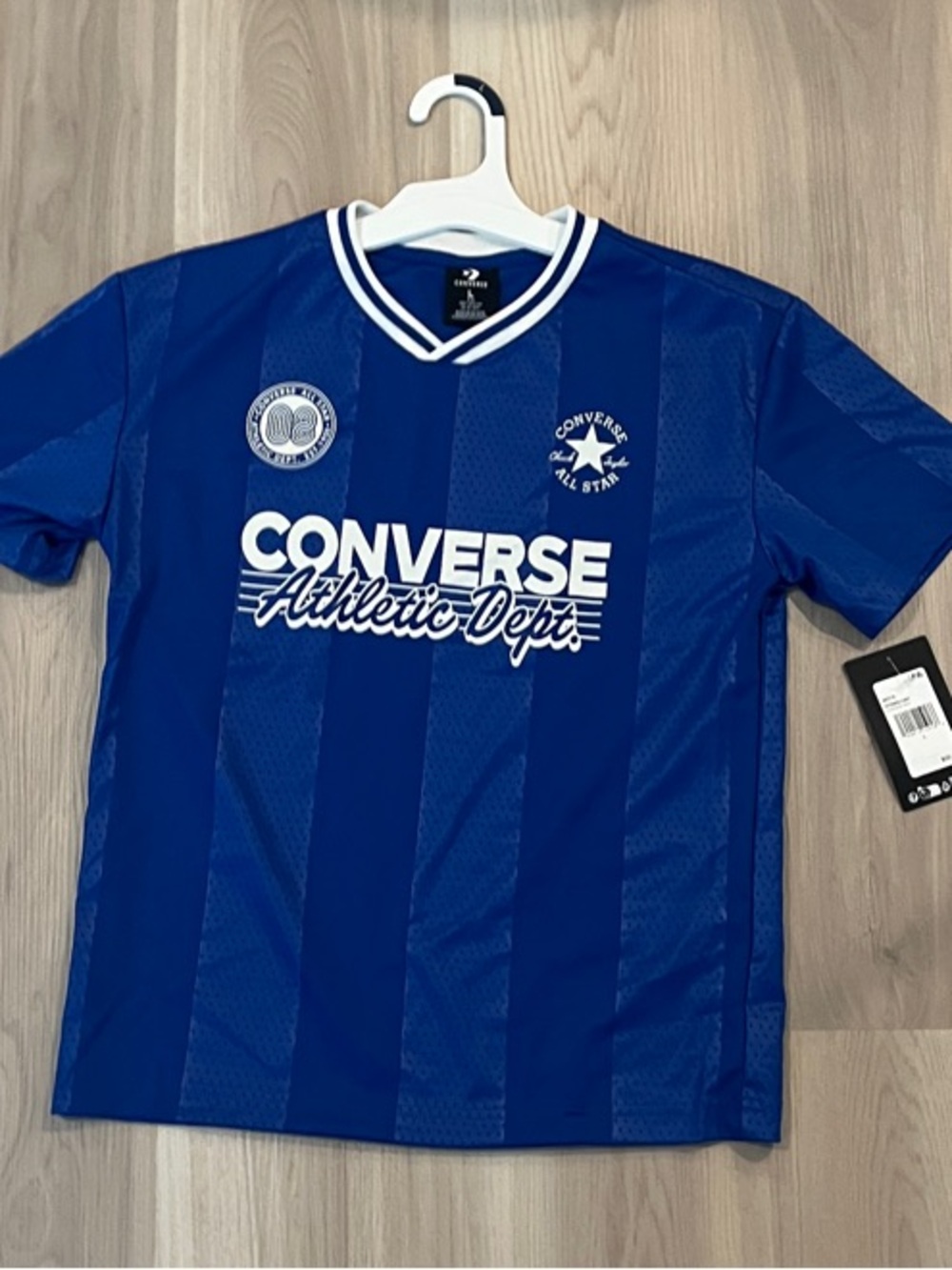 Converse Kids Blue Athletic Jersey with White Trim